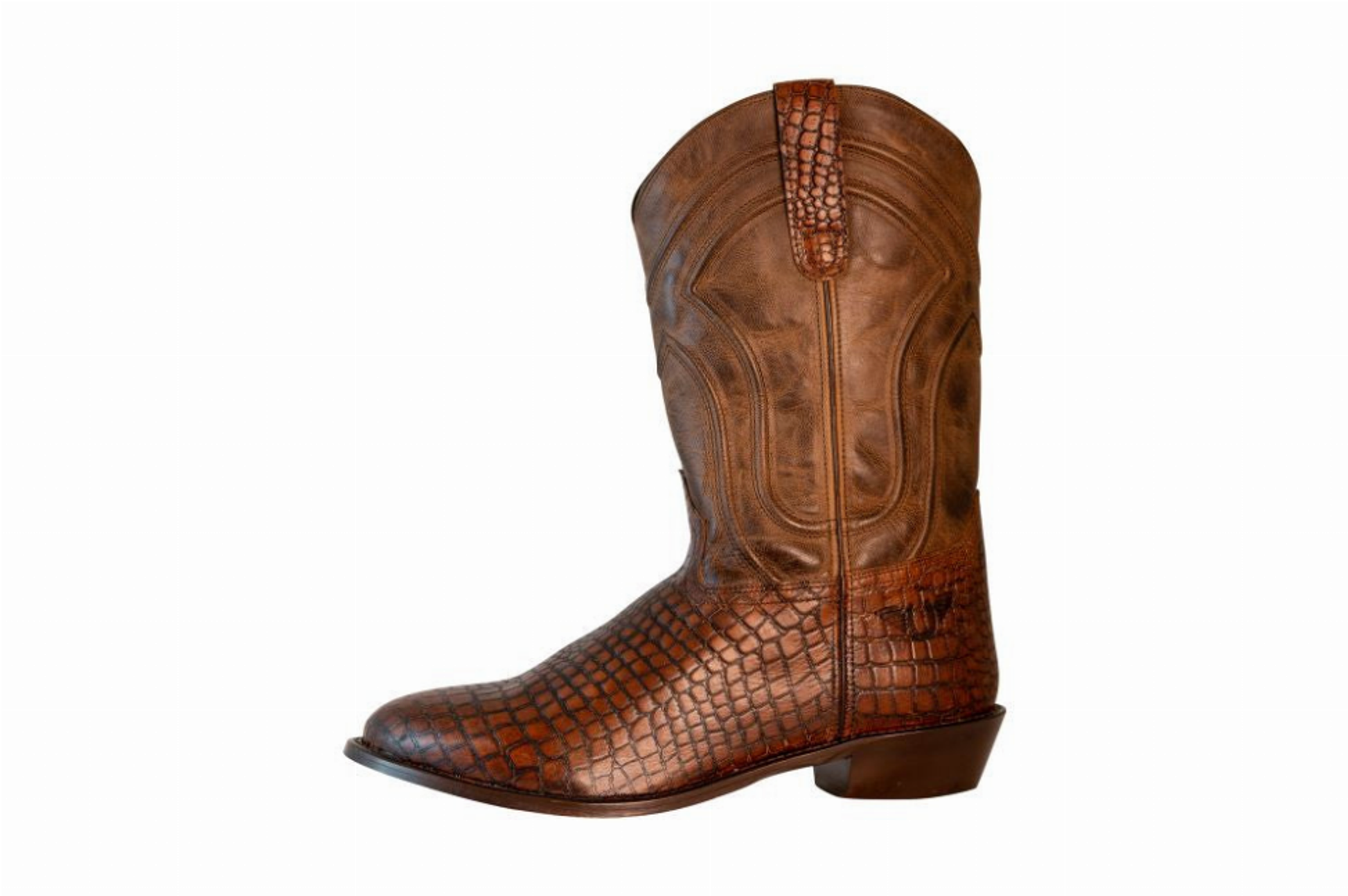 TuffRider Men's Hayden Wide Round Toe Western Boot - Brown 15 1 for equestrians Boots, Footwear, W...