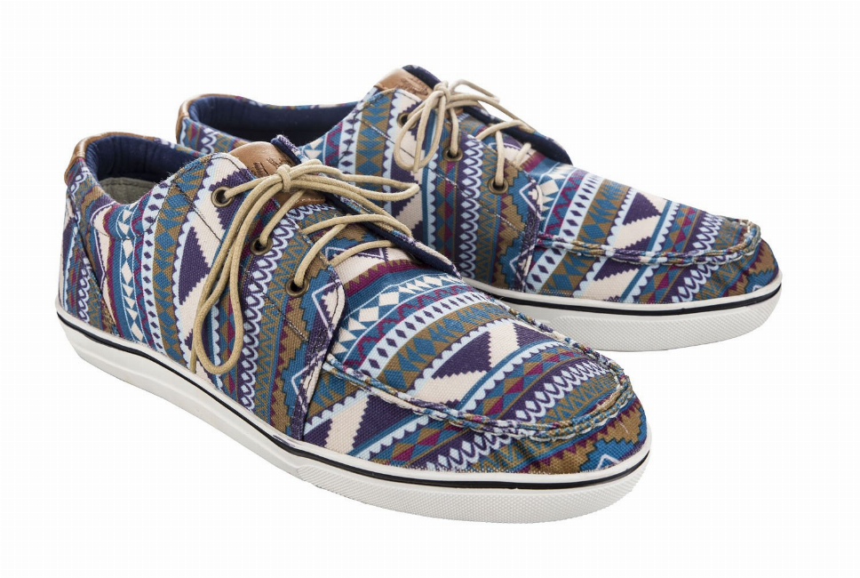 TuffRider Women Lace-Up Canvas Graphix Shoes