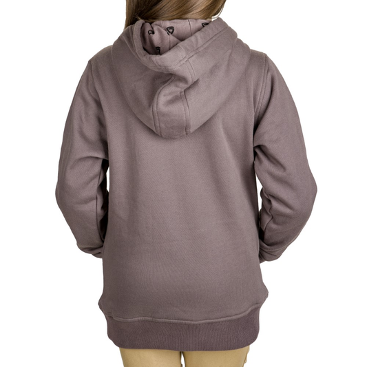 Thelwell Children's Tongue Hoodie - gray SMALL 1 for equestrians Apparel & Gear, Hoodies, Outerwear