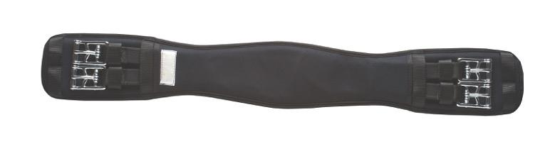 Lettia Memory Foam Clik Dressage Girth - Black 30 1 for horses English Tack, Girths