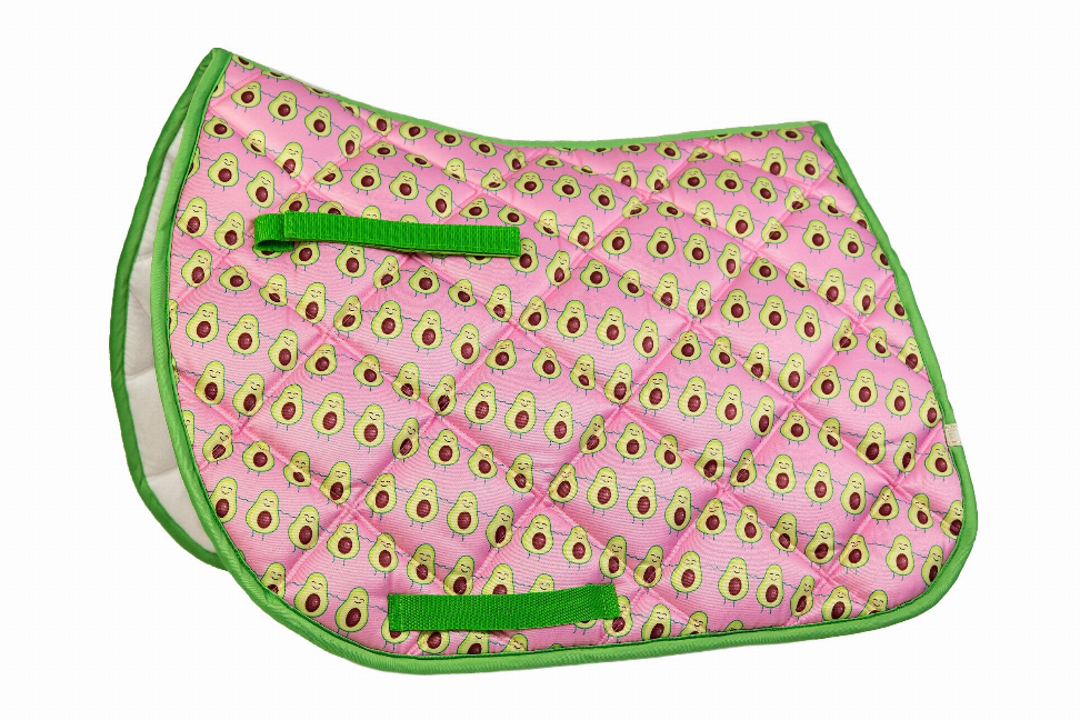 Lettia Avocado All Purpose Pad - Purpose, English Tack, Saddle Pads STANDARD