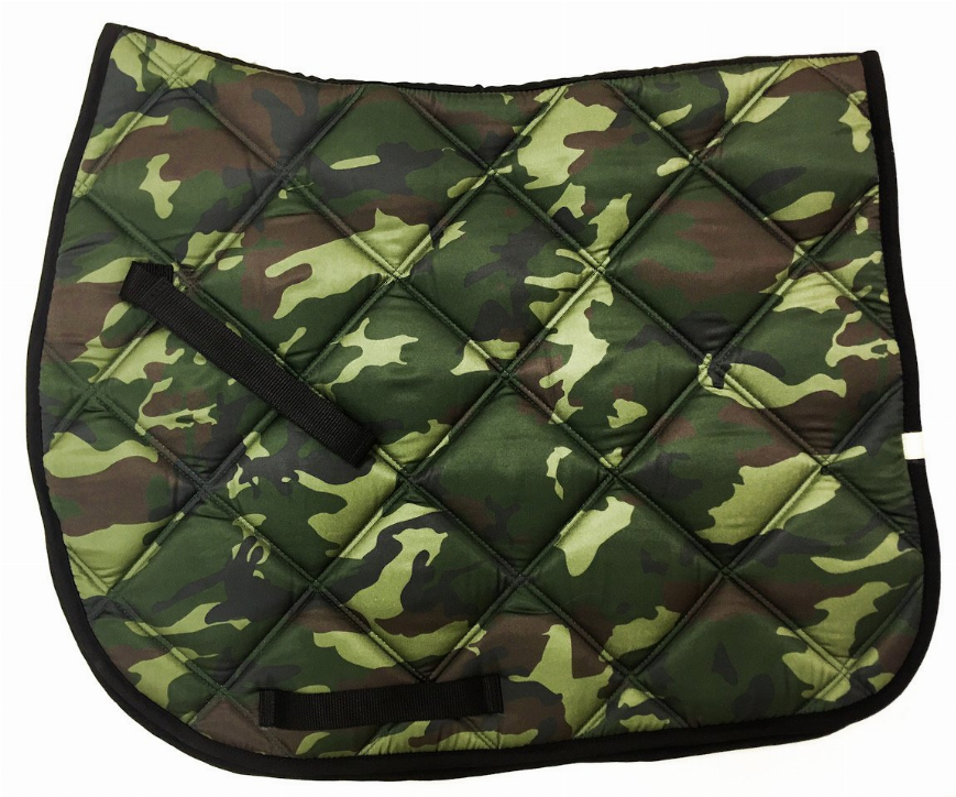 Lettia All Purpose Camouflage Pad - Purpose, English Tack, Saddle Pads STANDARD