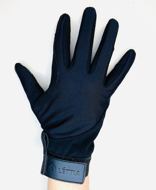 Lettia Children'S Shield Thinsulate Glove - Black SMALL 1 for equestrians Apparel & Gear, Gloves