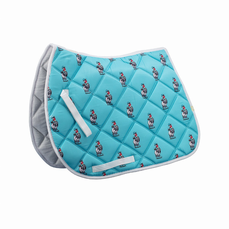 Lettia Thelwell Sweep Quilted Pattern All Purpose Pad - Purpose, English Tack, Saddle Pads STD