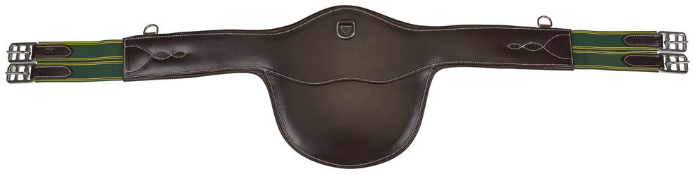 Henri de Rivel Belly Guard Girth - havana 56 1 for horses English Tack, Girths