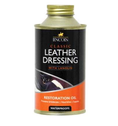 Lincoln Classic Leather Dressing - 4 LITRE 1 for horses Horse Care, Tack Care