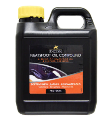 Lincoln Neatsfoot Oil Compound - 500ML 1 for horses Horse Care, Leather Tack Care