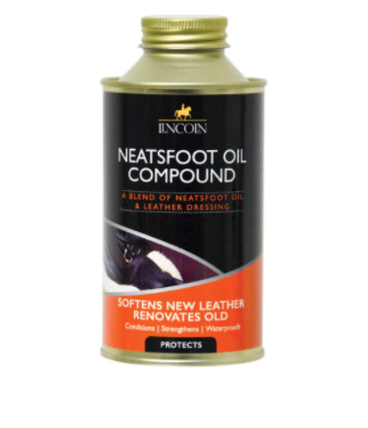 Lincoln Neatsfoot Oil Compound - 500ML 1 for horses Horse Care, Leather Tack Care