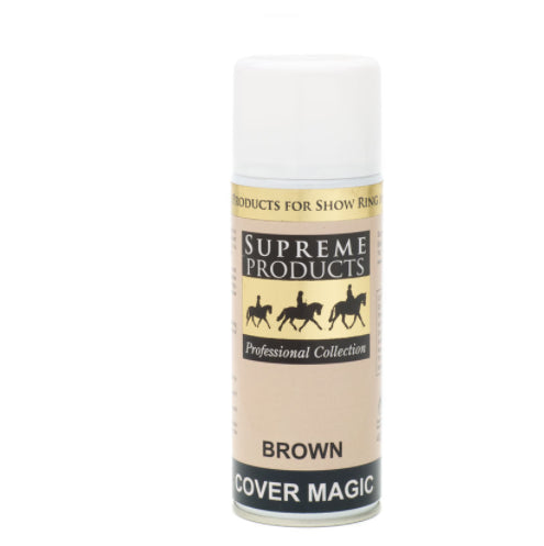 Supreme Products Cover Magic Brown - Grooming, Horse Care, Shampoo, Shine & Condition 400ML