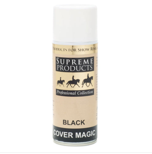 Supreme Products Cover Magic Black - Grooming, Horse Care, Shampoo, Shine & Condition 400ML