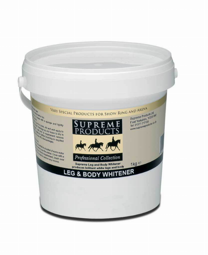 Supreme Products Leg & Body Whitener - Grooming, Horse Care, Shampoo, Shine Condition Standard (1KG)