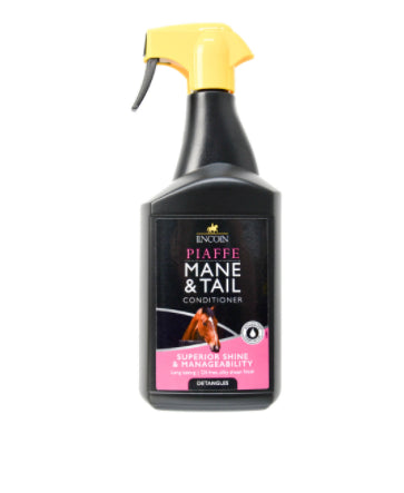 Lincoln Piaffe Mane & Tail Conditioner - Standard 1 LITRE for horses Shampoo, Shine Condition, Horse Care, G...