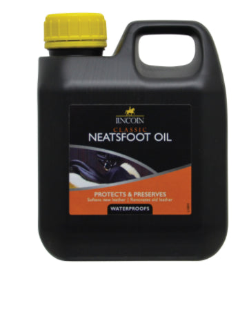 Lincoln Neatsfoot Oil - Horse Care, Leather Tack Care 1 L High quality, durable, perfect for equestrian needs