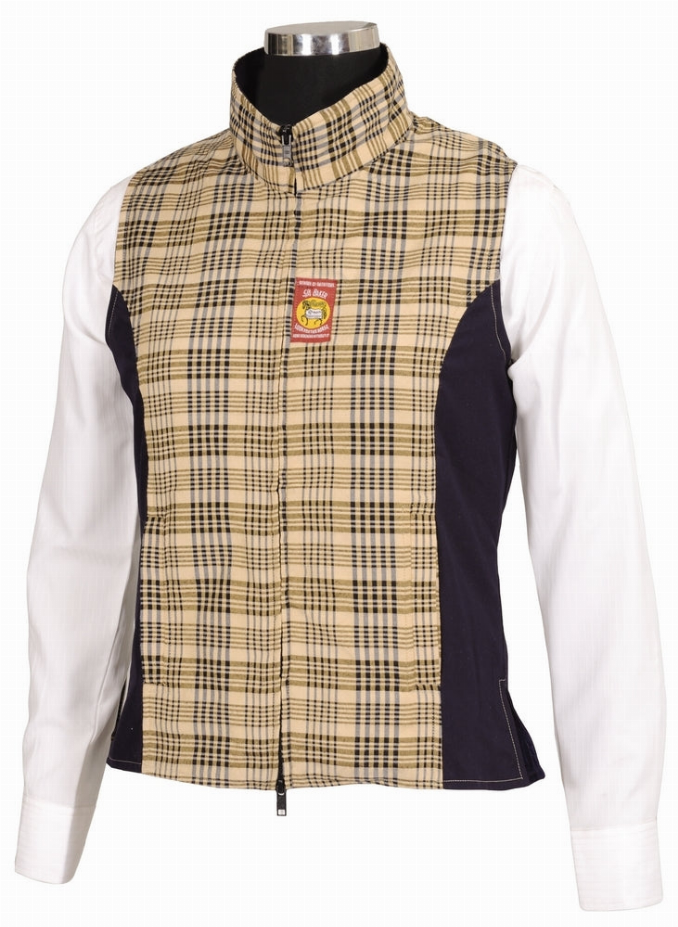 5/A Baker Ladies Select Vest - Navy X-SMALL 1 for equestrians Apparel & Gear, Jackets Vests, Outerwear