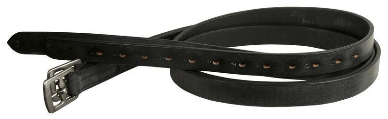 Gatsby Stirrup Leathers - Black 1" X 60" 1 for horses Stirrups, English Tack